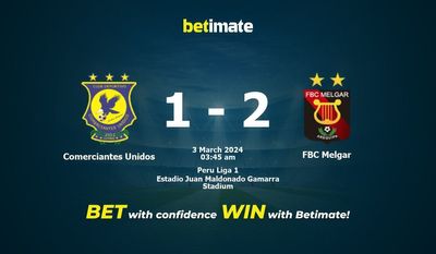 Dự đoán Comerciates Unidos vs FBC Melgar, Tỷ lệ & Mẹo cá cược 02/03/2024