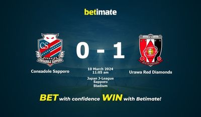 Soi kèo Consadole Sapporo vs Urawa Red Diamonds, tỷ lệ và tip cá cược 10/03/2024