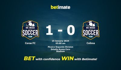 Dự đoán Coras FC vs Colima, Tỷ lệ & Mẹo cá cược 14/01/2024
