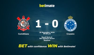 Dự đoán Corinthians vs Cruzeiro, Tỷ lệ cược & Mẹo cá cược 20/11/2024