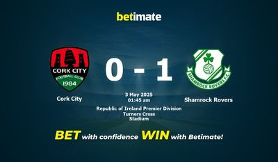Dự đoán Cork City vs Shamrock Rovers, Tỷ lệ cược & Mẹo cá cược 05/02/2025
