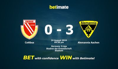 Soi kèo Cottbus vs Alemannia Aachen, Tỷ lệ & Mẹo cá cược 24/08/2024