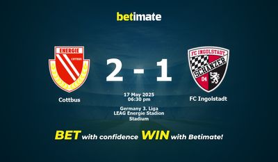 Dự đoán Cottbus vs FC Ingolstadt, Tỷ lệ cược & Mẹo cá cược 05/17/2025