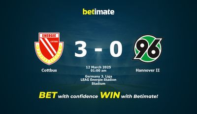 Dự đoán Cottbus vs Hannover II, Tỷ lệ cược & Mẹo cá cược 03/11/2025