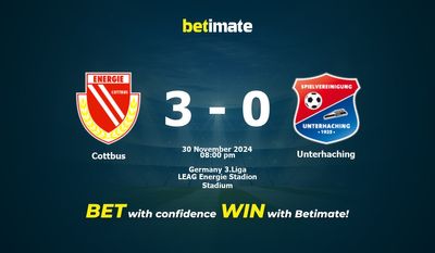 Dự đoán Cottbus vs Unterhaching, Tỷ lệ & Mẹo cá cược 30/11/2024
