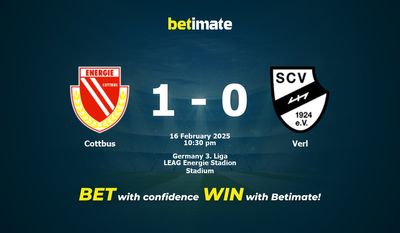 Dự đoán Cottbus vs Verl, Tỷ lệ cược & Mẹo cá cược 02/16/2025