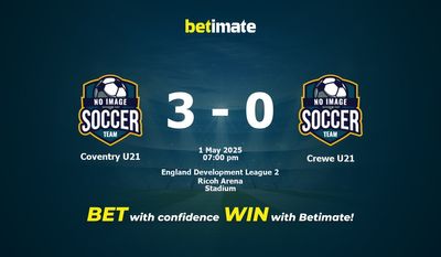 Dự đoán Coventry U21 vs Crewe U21, Tỷ lệ cược & Mẹo cá cược 05/01/2025