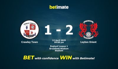 Dự đoán Crawley Town vs Leyton Orient, Tỷ lệ cược & Mẹo cá cược 04/12/2025