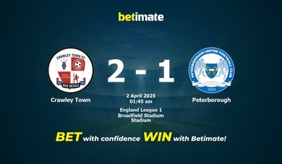 Dự đoán Crawley Town vs Peterborough, Tỷ lệ cược & Mẹo cá cược 04/01/2025