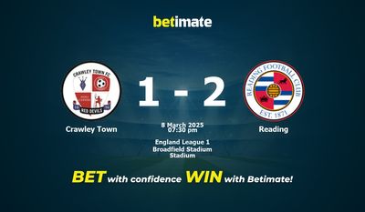 Dự đoán Crawley Town vs Reading, Tỷ lệ cược & Mẹo cá cược 03/08/2025