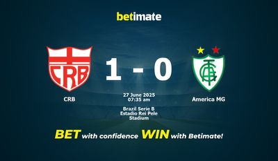 Dự đoán, Tỷ lệ cược & Mẹo cá cược CRB vs America MG 27/06/2025
