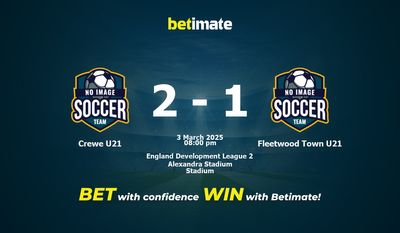 Dự đoán Crewe U21 vs Fleetwood Town U21, Tỷ lệ cược & Mẹo cá cược 03/03/2025