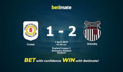Dự đoán Crewe vs Grimsby, Tỷ lệ cược & Mẹo cá cược 04/01/2025