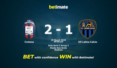 Dự đoán Crotone vs US Latina Calcio, Tỷ lệ cược & Mẹo cá cược 29/03/2025