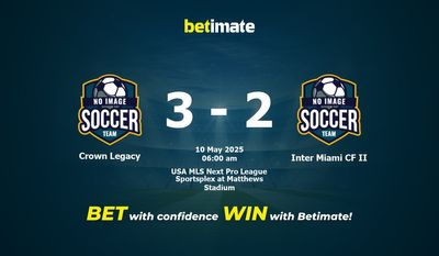 Dự đoán Crown Legacy vs Inter Miami CF II, Tỷ lệ cược & Mẹo cá cược 05/09/2025
