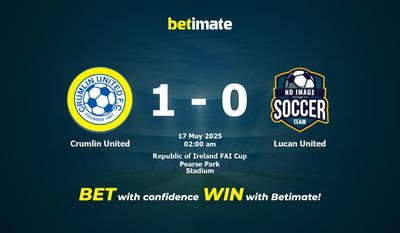 Dự đoán Crumlin United vs Lucan United, Tỷ lệ cược & Mẹo cá cược 05/16/2025
