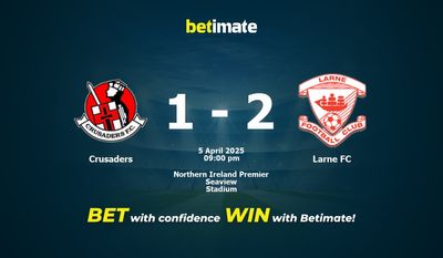 Dự đoán, tỷ lệ cược và mẹo cá cược Crusaders vs Larne FC 04/05/2025