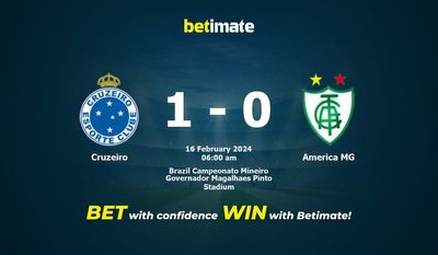 Dự đoán Cruzeiro vs America MG 15/02/2024