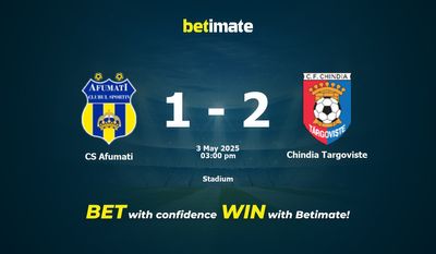 Soi kèo CS Afumati vs Chindia Targoviste, Tỷ lệ & Mẹo cá cược 03/05/2025