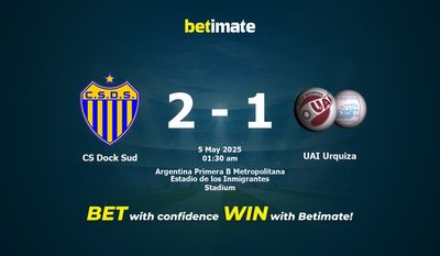 Dự đoán, Tỷ lệ cược & Mẹo cá cược CS Dock Sud vs UAI Urquiza 05/04/2025