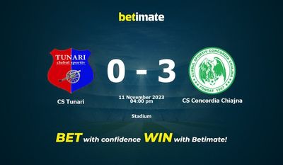 Dự đoán CS Tunari vs CS Concordia Chiajna, Tỷ lệ & Mẹo cá cược 11/11/2023