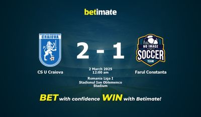 Soi kèo CS U Craiova vs Farul Constanta, Tỷ lệ & Mẹo cá cược 01/03/2025