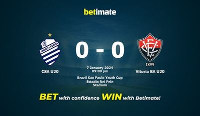 Soi kèo CSA U20 vs Vitoria BA U20, tỷ lệ và tip cá cược 07/01/2024