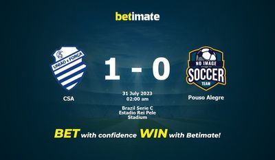 Soi kèo CSA vs Pouso Alegre ngày 30/07/2023