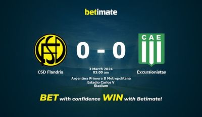 Dự đoán CSD Flandria vs Excursionistas, tỷ lệ và mẹo cá cược 02/03/2024