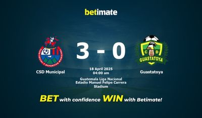 Dự đoán, Tỷ lệ cược & Mẹo cá cược CSD Municipal vs Guastatoya 17/04/2025