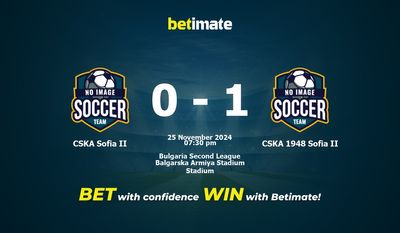 Dự đoán, Tỷ lệ cược & Mẹo cá cược CSKA Sofia II vs CSKA 1948 Sofia II 25/11/2024