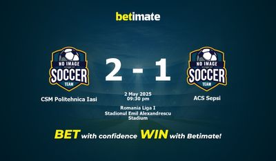 Soi kèo CSM Politehnica Iasi vs ACS Sepsi, tỷ lệ cá cược 02/05/2025