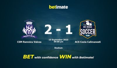 Soi kèo CSM Ramnicu Valcea vs ACS Cozia Calimanesti, Tỷ lệ & Mẹo cá cược 15/09/2023