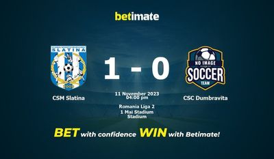 Soi kèo CSM Slatina vs CSC Dumbravita, Tỷ lệ & Mẹo cá cược 11/11/2023