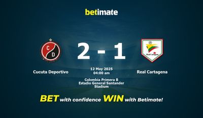 Dự đoán Cucuta Deportivo vs Real Cartagena, tỷ lệ và tip cá cược 11/05/2025