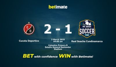 Nhận định dự đoán Cucuta Deportivo vs Real Soacha Cundinamarca 02/03/2025