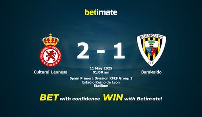 Dự đoán, Tỷ lệ cược & Mẹo cá cược Cultural Leonesa vs Barakaldo 05/10/2025