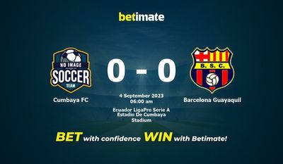 Soi kèo Cumbaya FC vs Barcelona Guayaquil, tỷ lệ và tip cá cược 03/09/2023