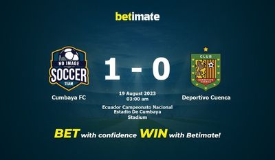 Soi kèo dự đoán Cumbaya FC vs Deportivo Cuenca ngày 18/08/2023