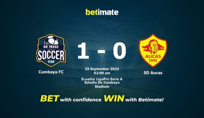 Soi kèo Cumbaya FC vs SD Aucas, Tỷ lệ & Mẹo cá cược 24/09/2023
