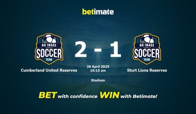 Dự đoán, tỷ lệ cược và mẹo cá cược Cumberland United Reserves vs Sturt Lions Reserves 26/04/2025