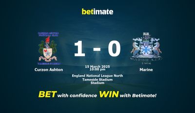 Dự đoán Curzon Ashton vs Marine, Tỷ lệ cược & Mẹo cá cược 03/15/2025