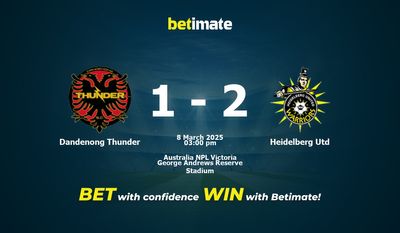 Dự đoán, Tỷ lệ cược & Mẹo cá cược Dandenong Thunder vs Heidelberg Utd 03/08/2025