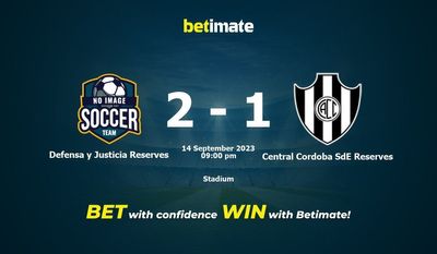 Dự đoán, tỷ lệ cược và mẹo cá cược của Defensa y Justicia vs Central Cordoba SdE Reserves 14/09/2023