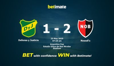 Dự đoán, tỷ lệ & mẹo cá cược của Defensa y Justicia vs Newell 23/05/2025