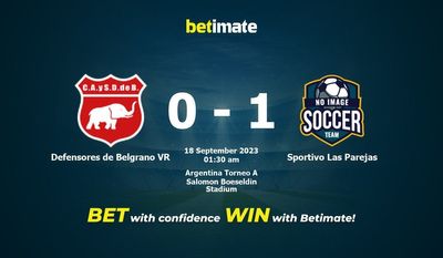 Dự đoán Defensores de Belgrano VR vs Sportivo Las Parejas, Tỷ lệ & Mẹo cá cược 17/09/2023