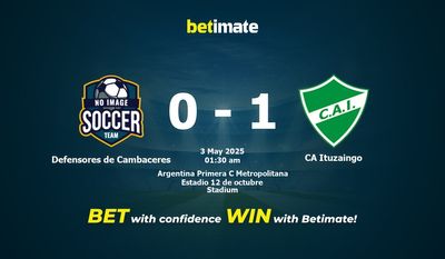 Dự đoán Defensores de Cambaceres vs CA Ituzaingo, Tỷ lệ & Mẹo cá cược 02/05/2025