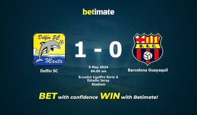 Nhận định dự đoán trận đấu Delfin SC vs Barcelona Guayaquil 04/05/2024