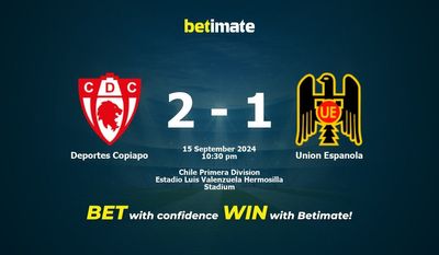 Dự đoán Deportes Copiapo vs Union Espanola, Tỷ lệ & Mẹo cá cược 15/09/2024