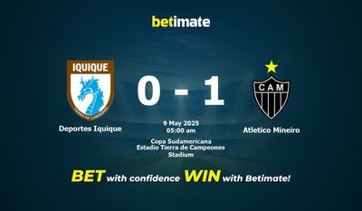 Dự đoán Deportes Iquique vs Atletico Mineiro, tỷ lệ và tip cá cược 08/05/2025